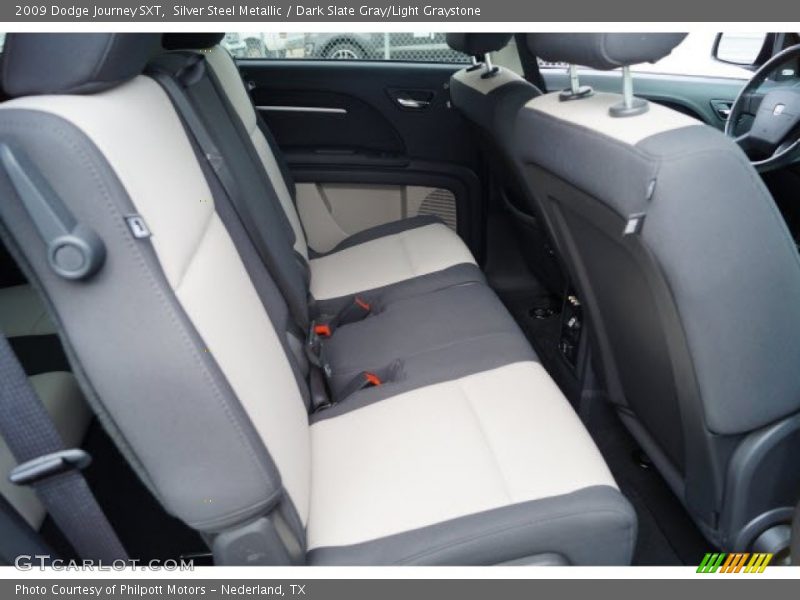 Silver Steel Metallic / Dark Slate Gray/Light Graystone 2009 Dodge Journey SXT