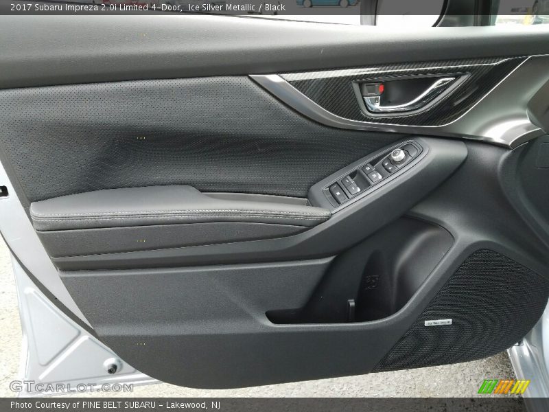 Ice Silver Metallic / Black 2017 Subaru Impreza 2.0i Limited 4-Door