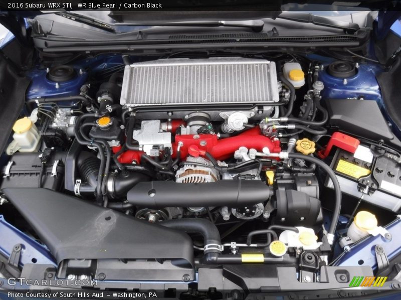  2016 WRX STI Engine - 2.5 Liter Turbocharged DOHC 16-Valve VVT Horizontally Opposed 4 Cylinder