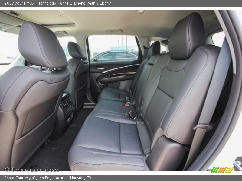 White Diamond Pearl / Ebony 2017 Acura MDX Technology