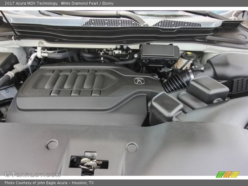 White Diamond Pearl / Ebony 2017 Acura MDX Technology
