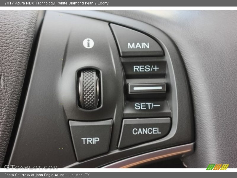 White Diamond Pearl / Ebony 2017 Acura MDX Technology