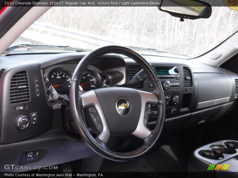Victory Red / Light Cashmere/Ebony 2010 Chevrolet Silverado 1500 LT Regular Cab 4x4