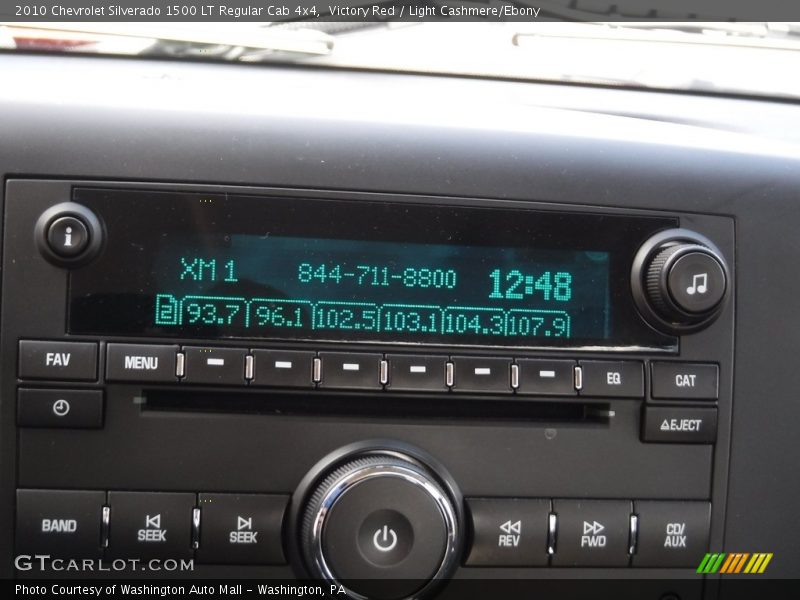 Victory Red / Light Cashmere/Ebony 2010 Chevrolet Silverado 1500 LT Regular Cab 4x4