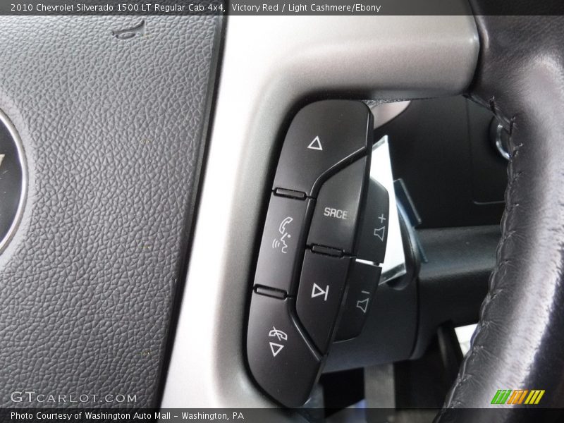 Victory Red / Light Cashmere/Ebony 2010 Chevrolet Silverado 1500 LT Regular Cab 4x4