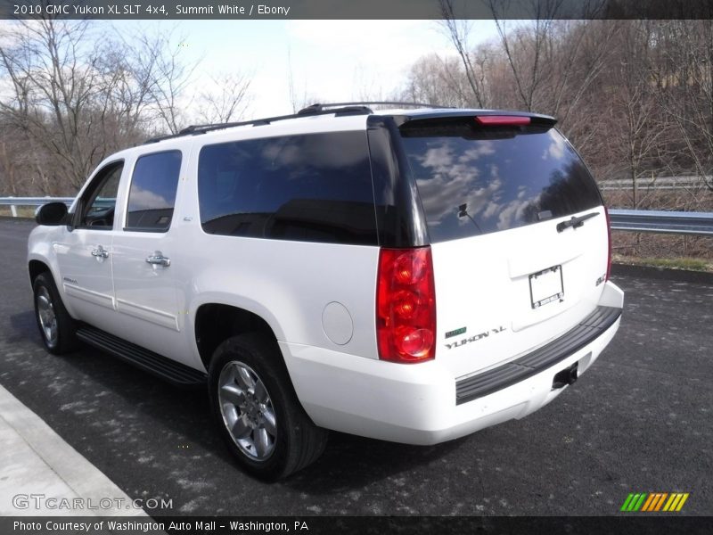 Summit White / Ebony 2010 GMC Yukon XL SLT 4x4