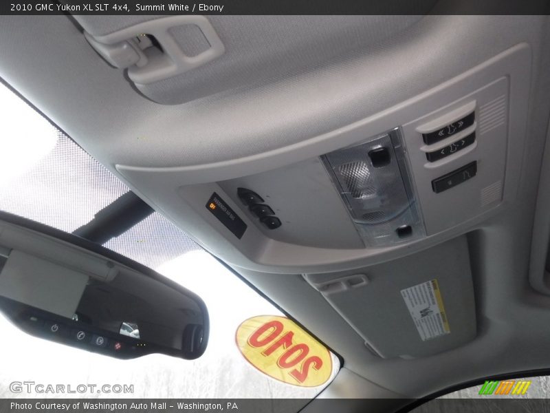 Summit White / Ebony 2010 GMC Yukon XL SLT 4x4