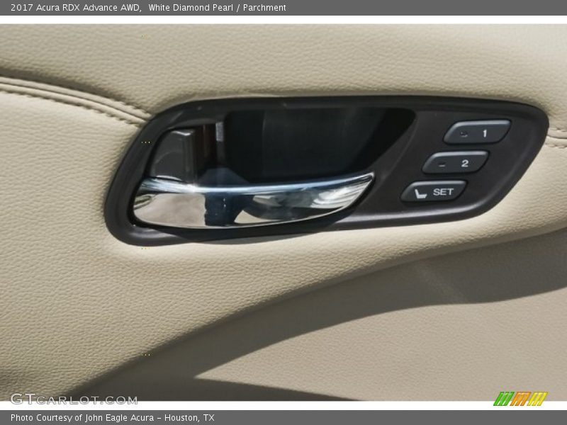 White Diamond Pearl / Parchment 2017 Acura RDX Advance AWD