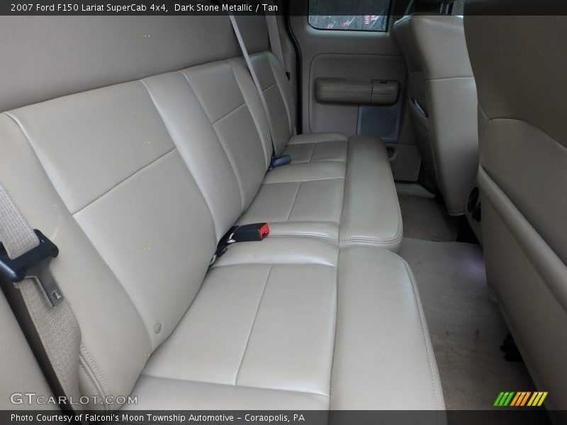 Dark Stone Metallic / Tan 2007 Ford F150 Lariat SuperCab 4x4