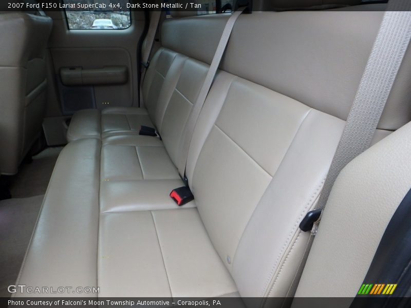 Dark Stone Metallic / Tan 2007 Ford F150 Lariat SuperCab 4x4