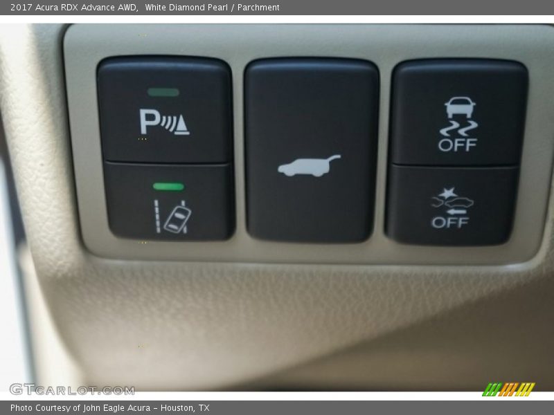 White Diamond Pearl / Parchment 2017 Acura RDX Advance AWD