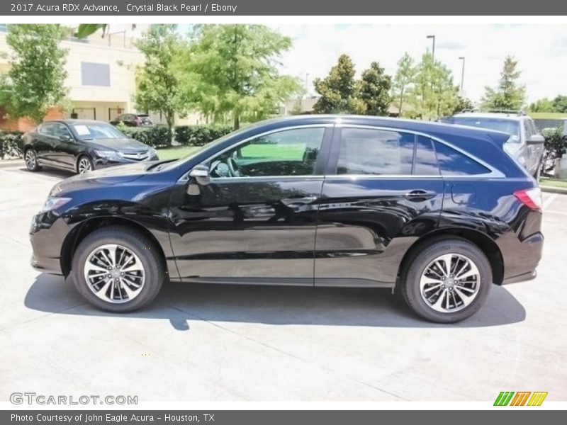 Crystal Black Pearl / Ebony 2017 Acura RDX Advance