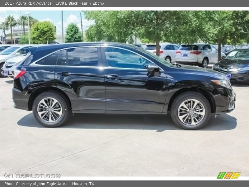 Crystal Black Pearl / Ebony 2017 Acura RDX Advance