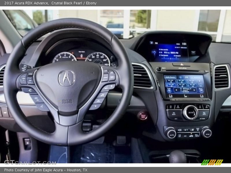 Crystal Black Pearl / Ebony 2017 Acura RDX Advance
