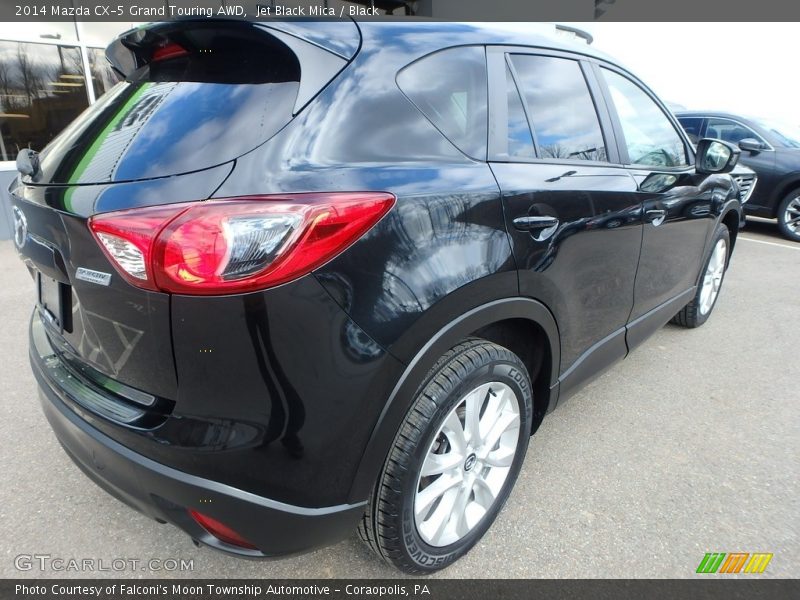 Jet Black Mica / Black 2014 Mazda CX-5 Grand Touring AWD