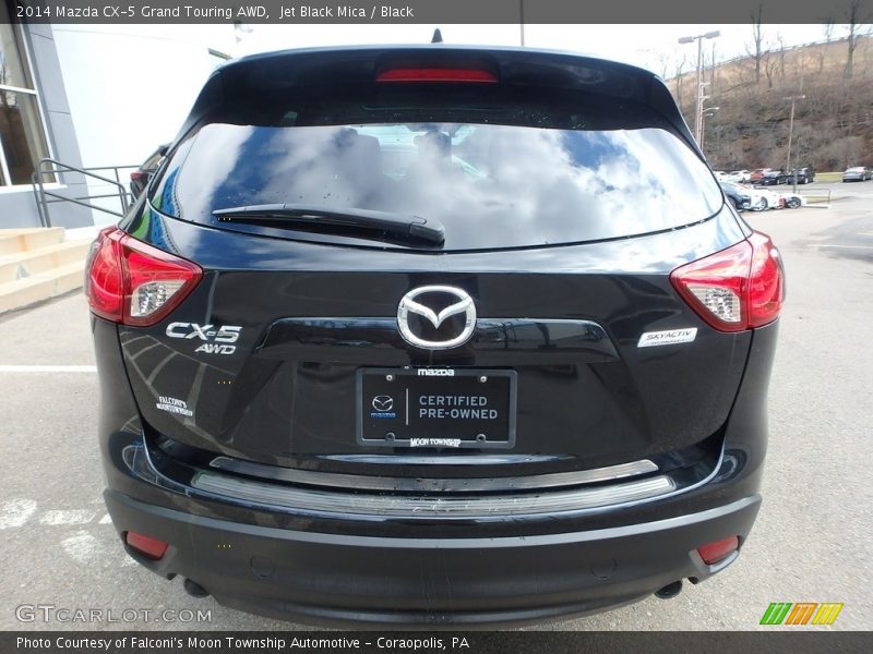 Jet Black Mica / Black 2014 Mazda CX-5 Grand Touring AWD