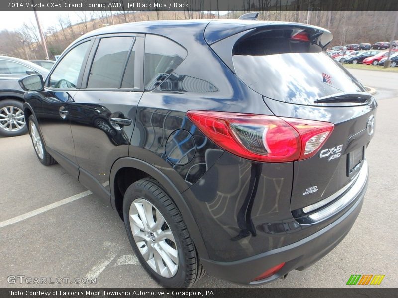 Jet Black Mica / Black 2014 Mazda CX-5 Grand Touring AWD