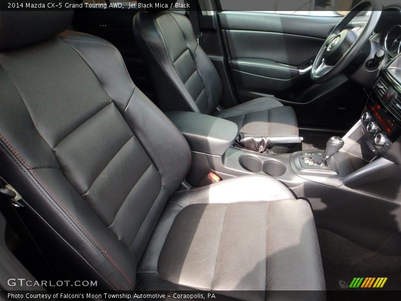 Jet Black Mica / Black 2014 Mazda CX-5 Grand Touring AWD