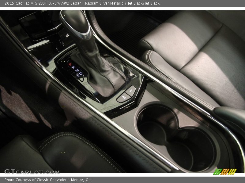 Radiant Silver Metallic / Jet Black/Jet Black 2015 Cadillac ATS 2.0T Luxury AWD Sedan