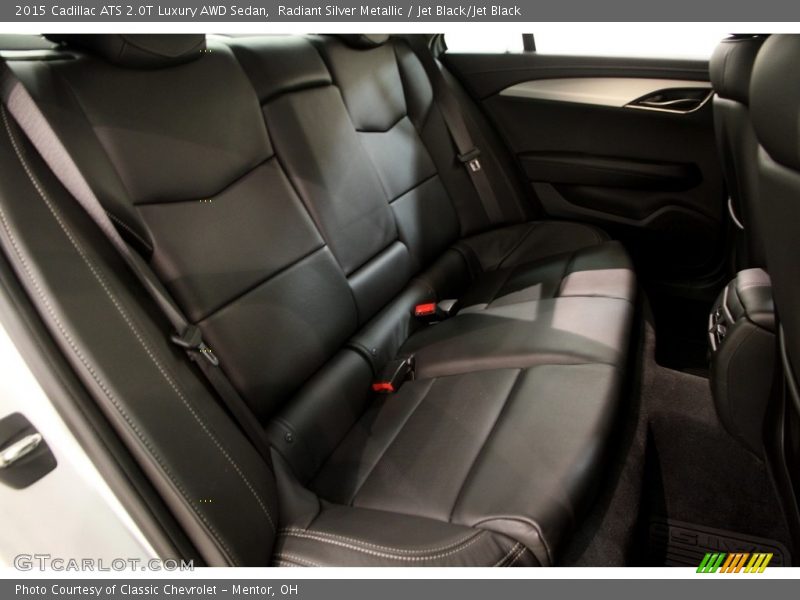 Radiant Silver Metallic / Jet Black/Jet Black 2015 Cadillac ATS 2.0T Luxury AWD Sedan