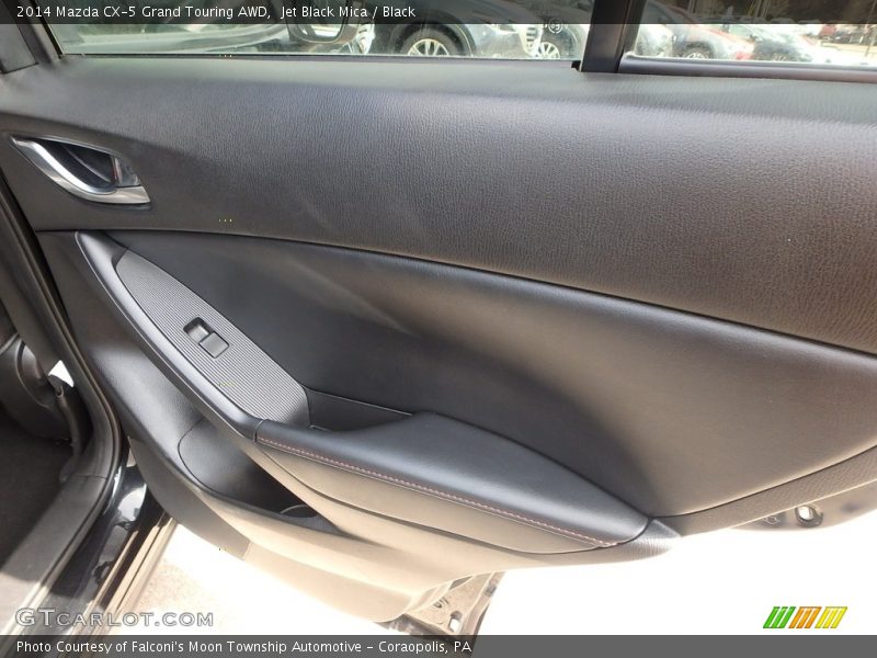 Jet Black Mica / Black 2014 Mazda CX-5 Grand Touring AWD