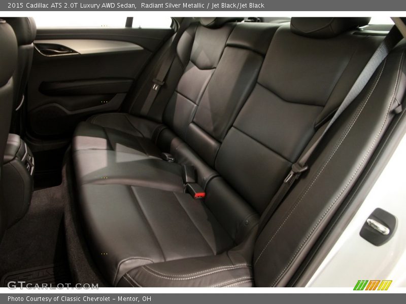 Radiant Silver Metallic / Jet Black/Jet Black 2015 Cadillac ATS 2.0T Luxury AWD Sedan