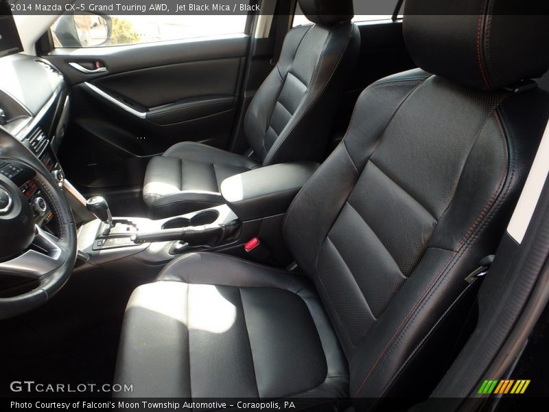 Jet Black Mica / Black 2014 Mazda CX-5 Grand Touring AWD