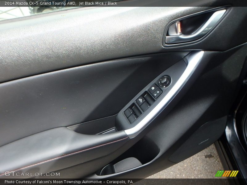 Jet Black Mica / Black 2014 Mazda CX-5 Grand Touring AWD