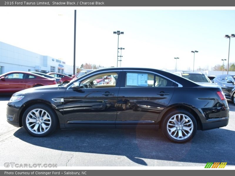 Shadow Black / Charcoal Black 2016 Ford Taurus Limited