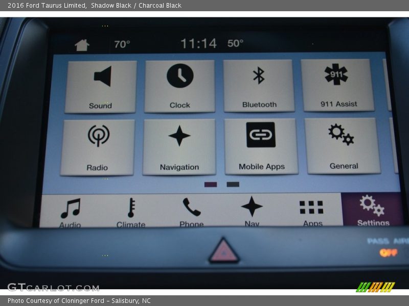 Shadow Black / Charcoal Black 2016 Ford Taurus Limited