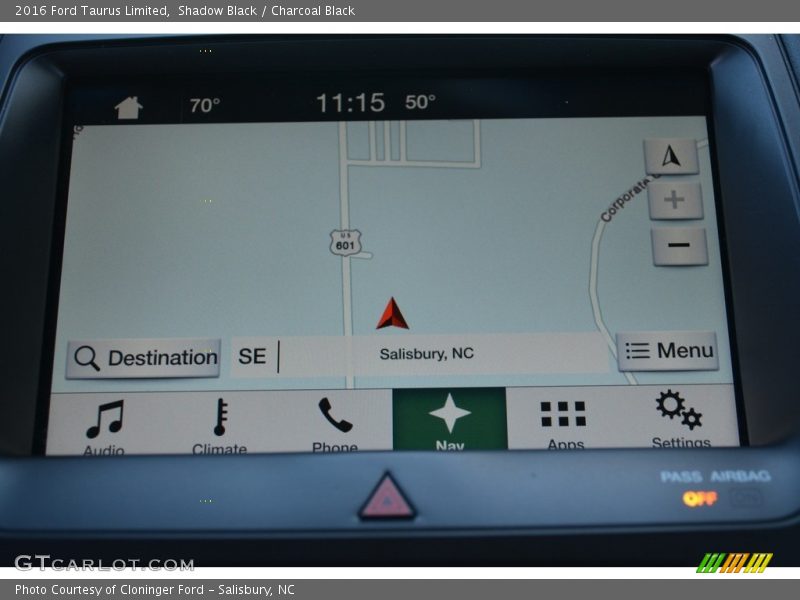 Shadow Black / Charcoal Black 2016 Ford Taurus Limited