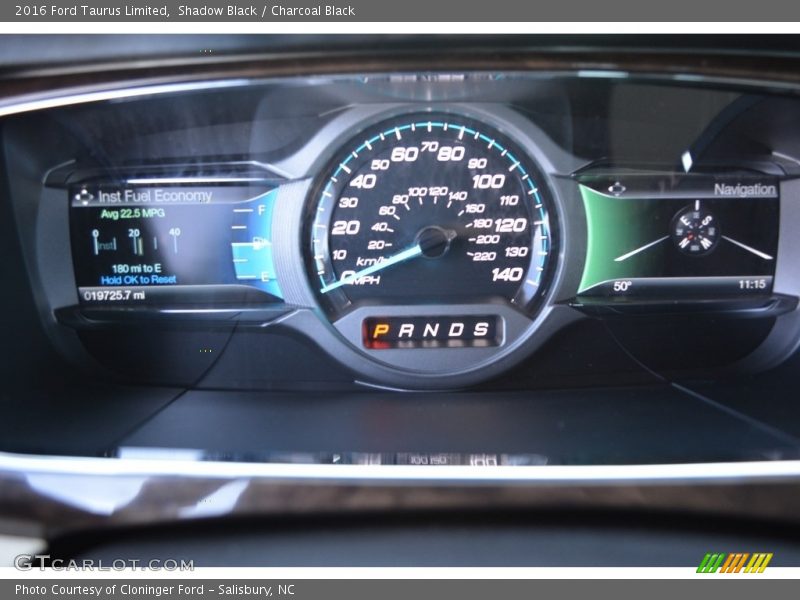 Shadow Black / Charcoal Black 2016 Ford Taurus Limited