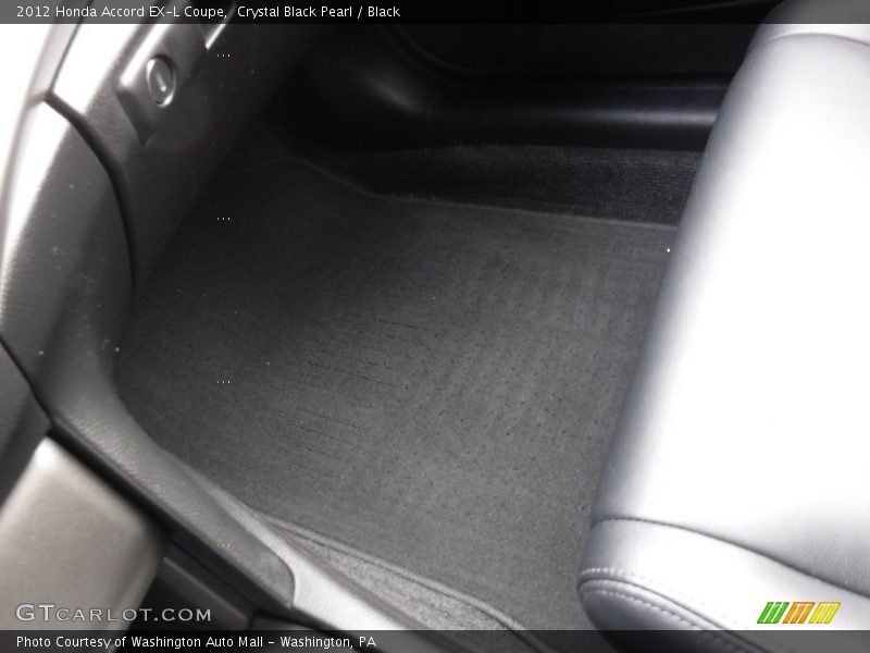 Crystal Black Pearl / Black 2012 Honda Accord EX-L Coupe