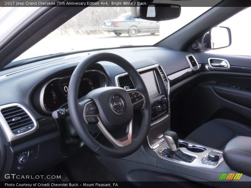 Bright White / Black 2017 Jeep Grand Cherokee 75th Annivesary Edition 4x4