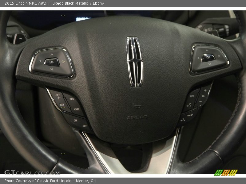 Tuxedo Black Metallic / Ebony 2015 Lincoln MKC AWD