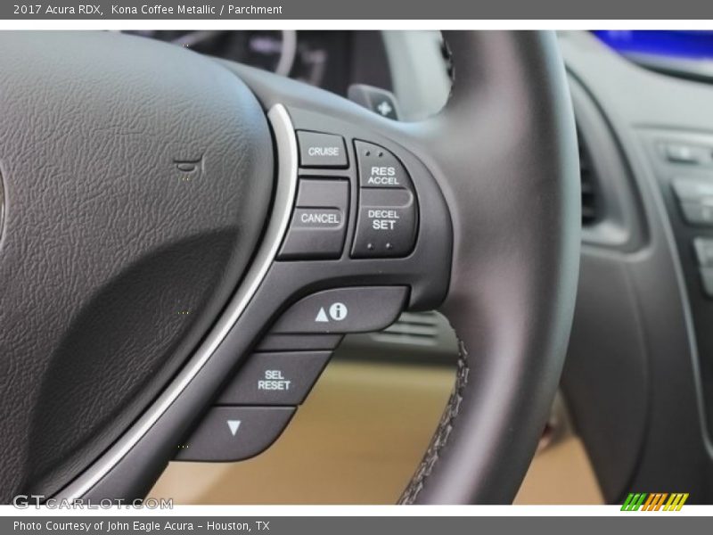 Kona Coffee Metallic / Parchment 2017 Acura RDX