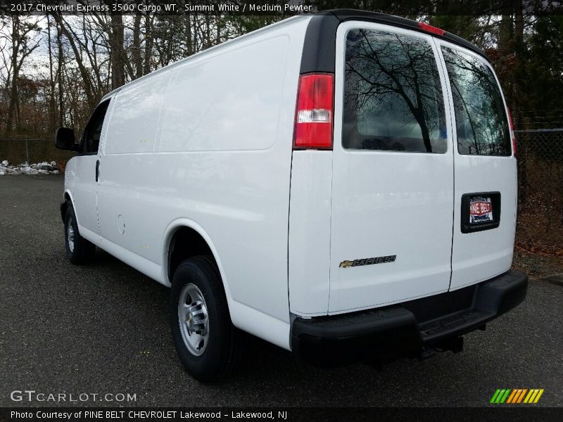 Summit White / Medium Pewter 2017 Chevrolet Express 3500 Cargo WT