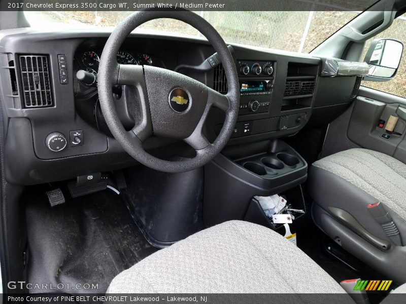  2017 Express 3500 Cargo WT Medium Pewter Interior