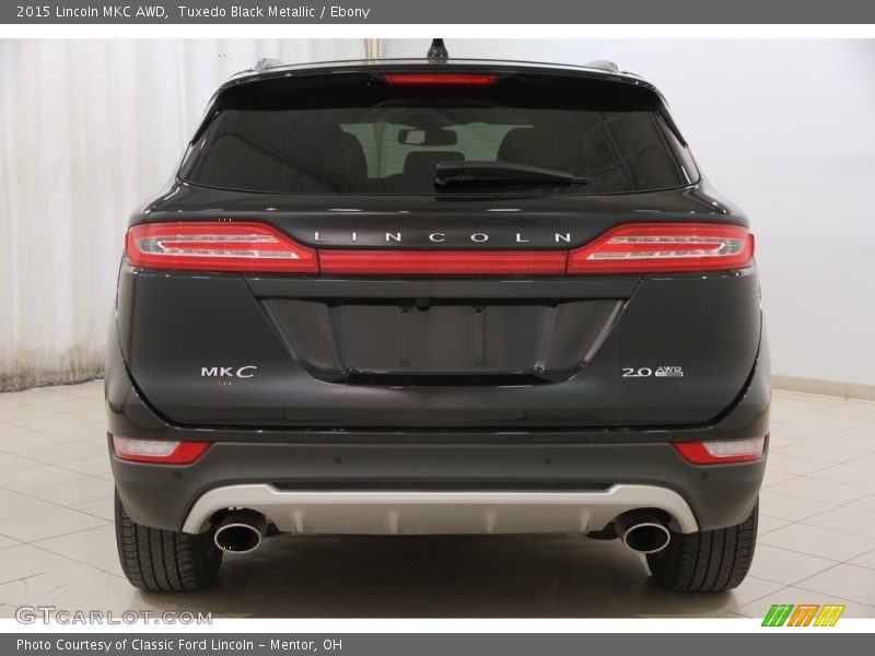 Tuxedo Black Metallic / Ebony 2015 Lincoln MKC AWD