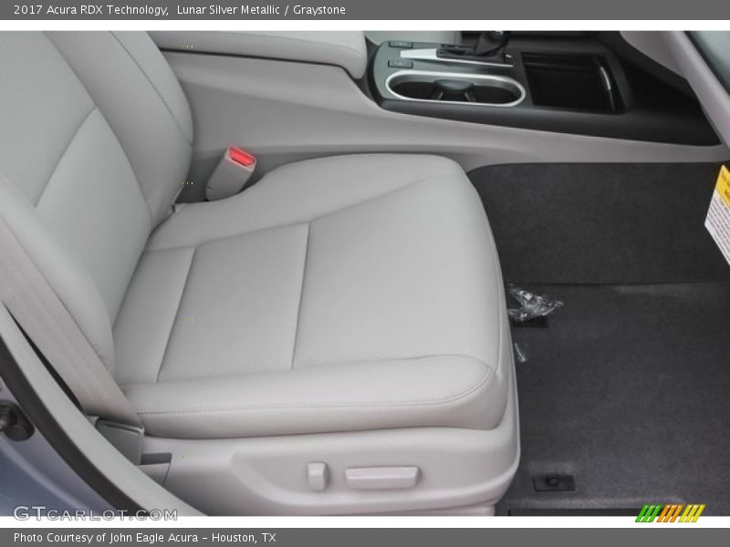 Lunar Silver Metallic / Graystone 2017 Acura RDX Technology