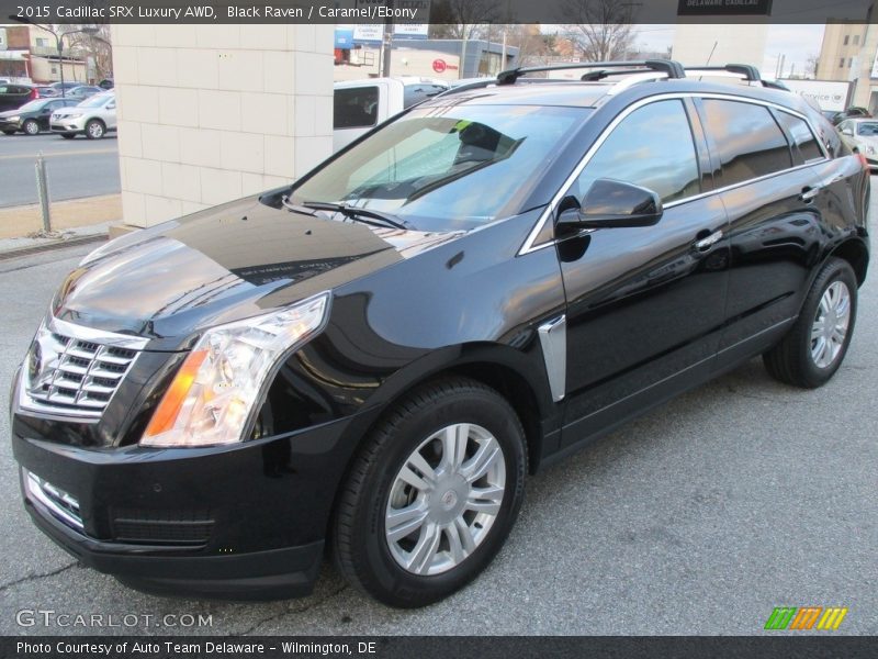 Black Raven / Caramel/Ebony 2015 Cadillac SRX Luxury AWD