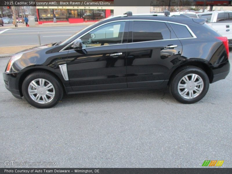 Black Raven / Caramel/Ebony 2015 Cadillac SRX Luxury AWD
