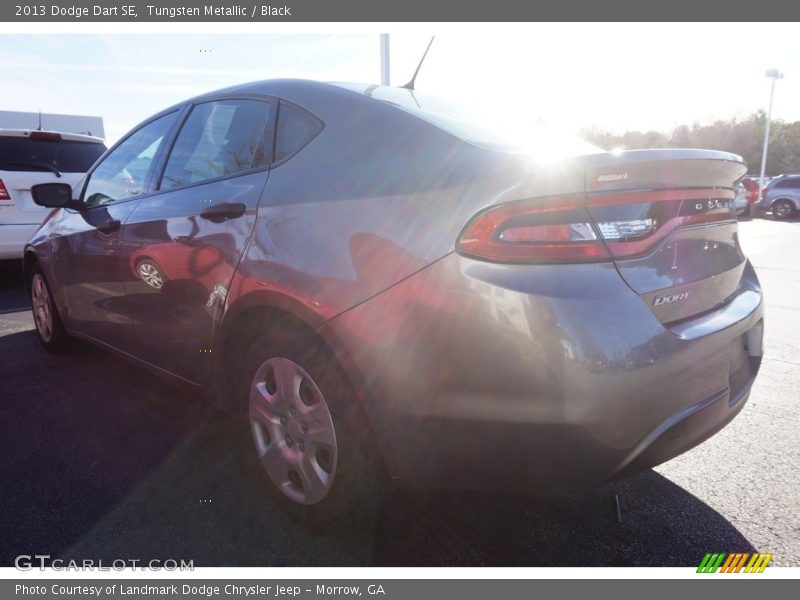 Tungsten Metallic / Black 2013 Dodge Dart SE