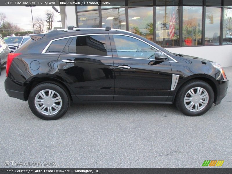 Black Raven / Caramel/Ebony 2015 Cadillac SRX Luxury AWD