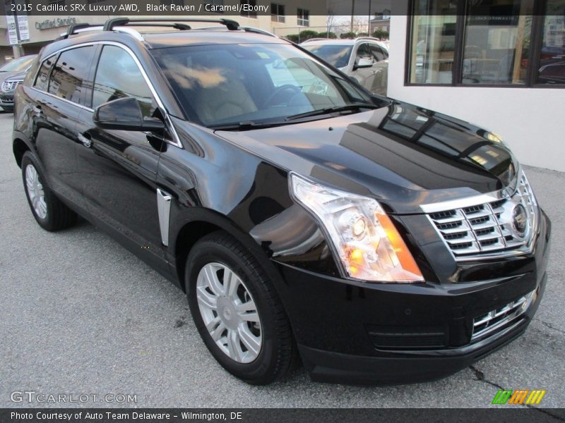 Black Raven / Caramel/Ebony 2015 Cadillac SRX Luxury AWD
