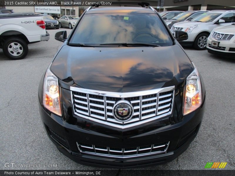 Black Raven / Caramel/Ebony 2015 Cadillac SRX Luxury AWD