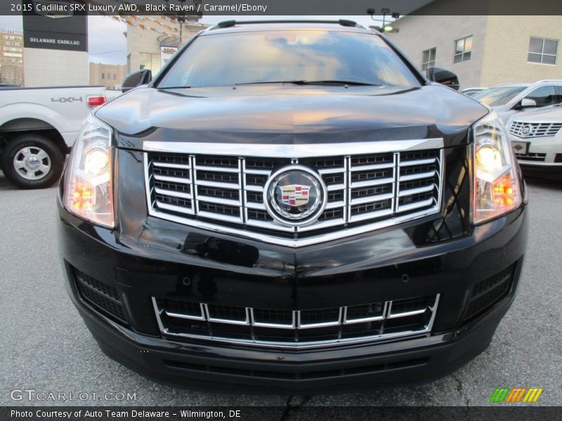 Black Raven / Caramel/Ebony 2015 Cadillac SRX Luxury AWD