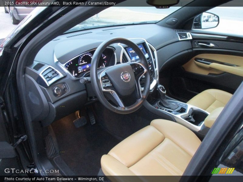Black Raven / Caramel/Ebony 2015 Cadillac SRX Luxury AWD