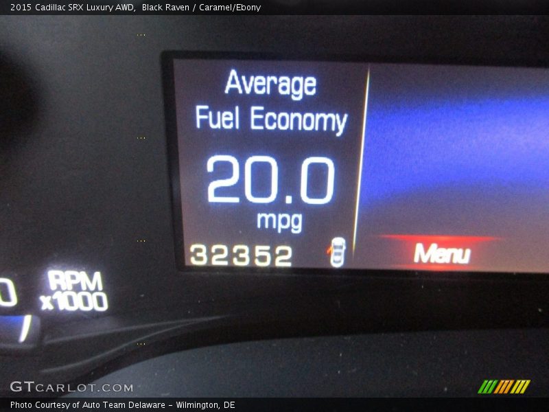 Black Raven / Caramel/Ebony 2015 Cadillac SRX Luxury AWD