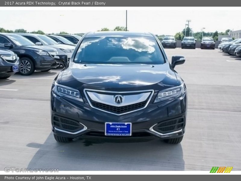 Crystal Black Pearl / Ebony 2017 Acura RDX Technology